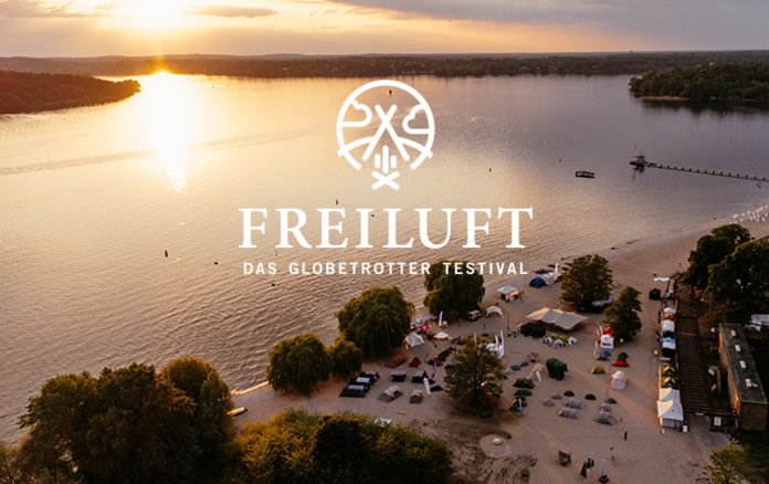 Bild vom Strandbad Wannsee mit Titel "Freiluft"