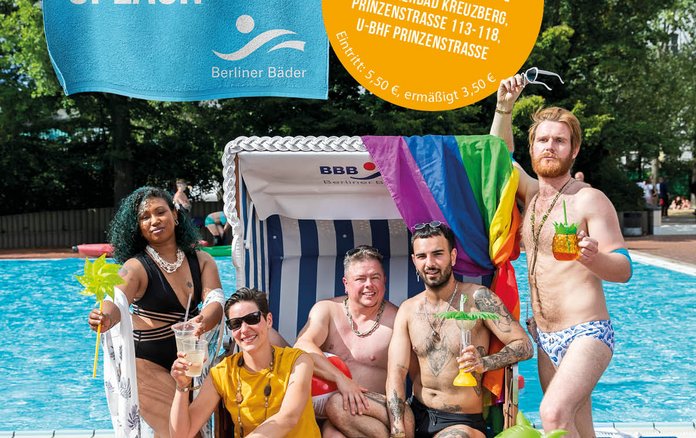 Queer Summer Splash im Sommerbad Kreuzberg
