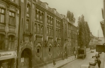 Historisches Bild vom Stadtbad Charlottenburg - Alte Halle