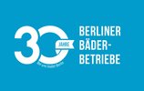 Logo 30 Jahre Berliner Bäder-Betriebe