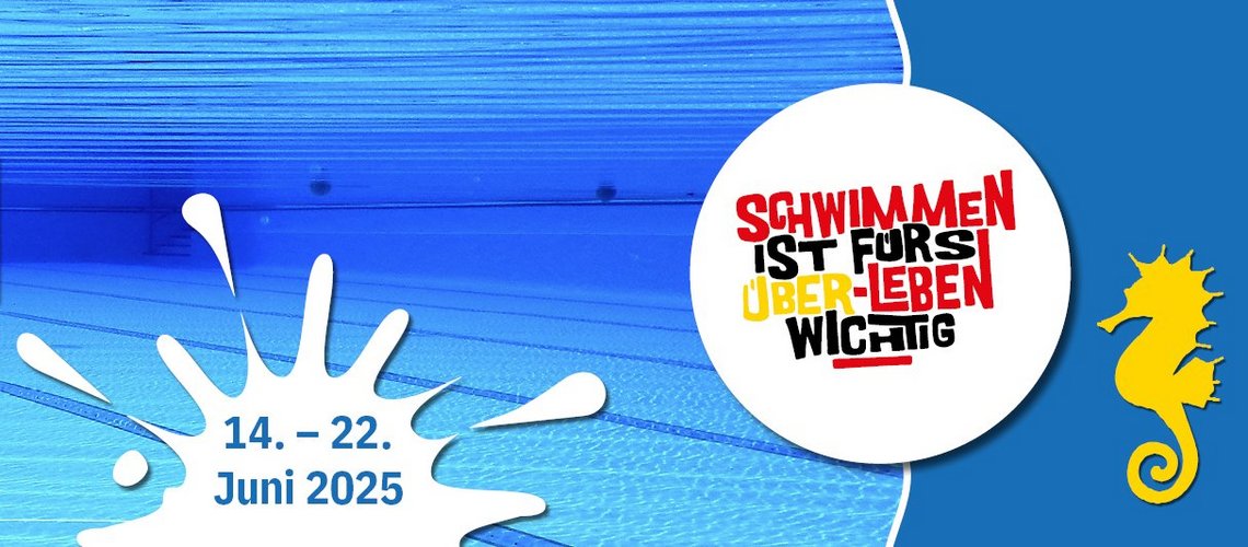 Werbebild von den Schwimmabzeichentagen