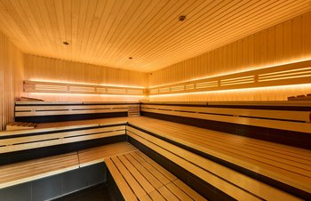 Sauna von Innen Schwimmhalle Allendeviertel