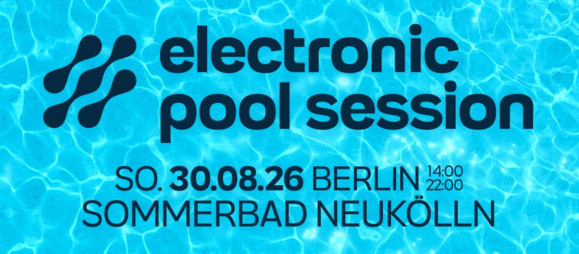 Illustration vom Event electronic pool sesion am 30.08.26 