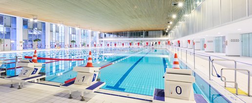 Schwimm- und Sprunghalle im Europasportpark (SSE)