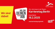 Werbeflyer vom Karrieretag